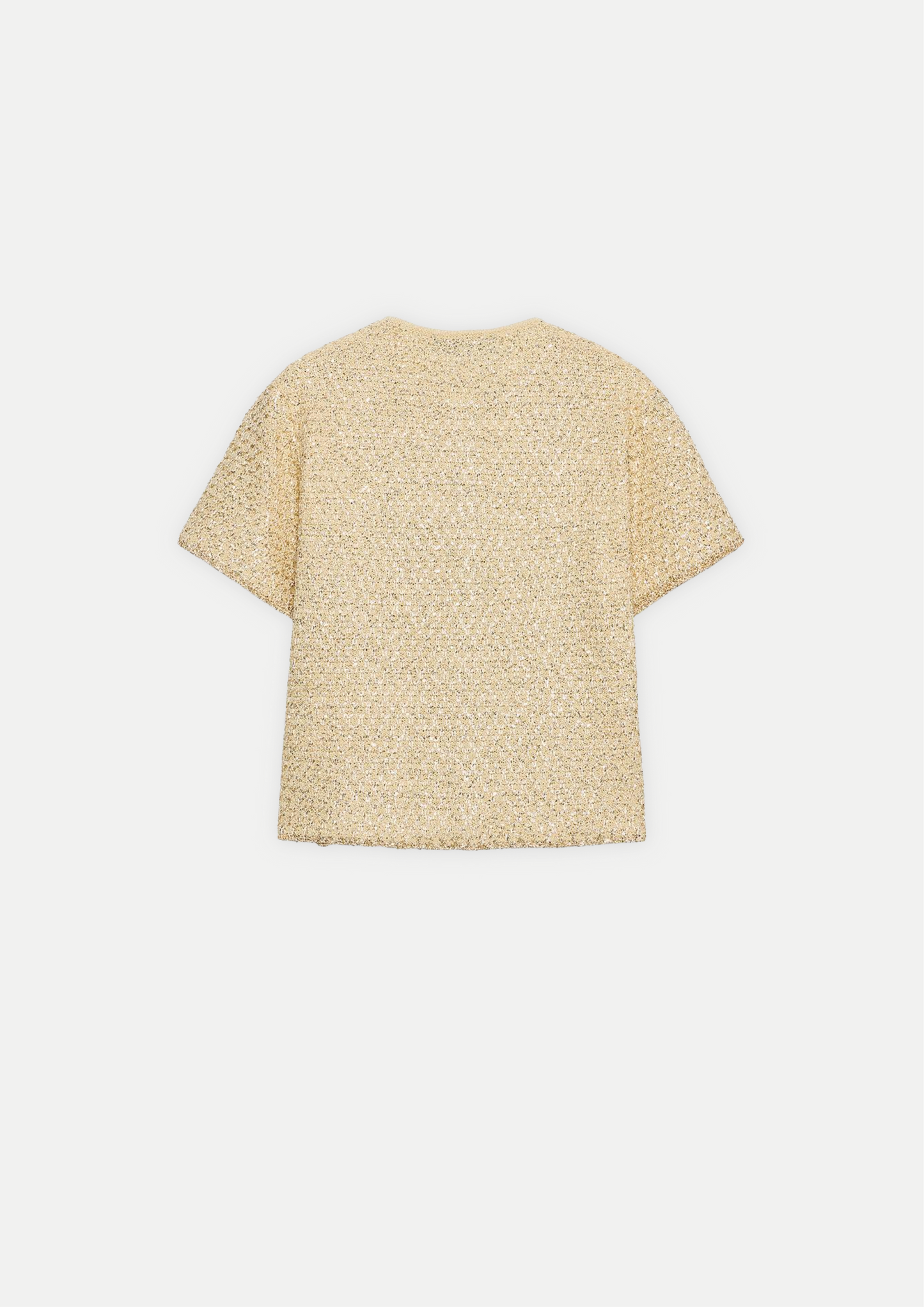 TOP EN MAILLE À SEQUINS