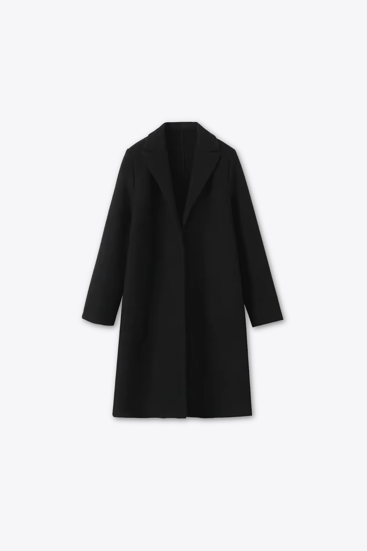 MANTEAU LONG ÉPAULE DROITE
