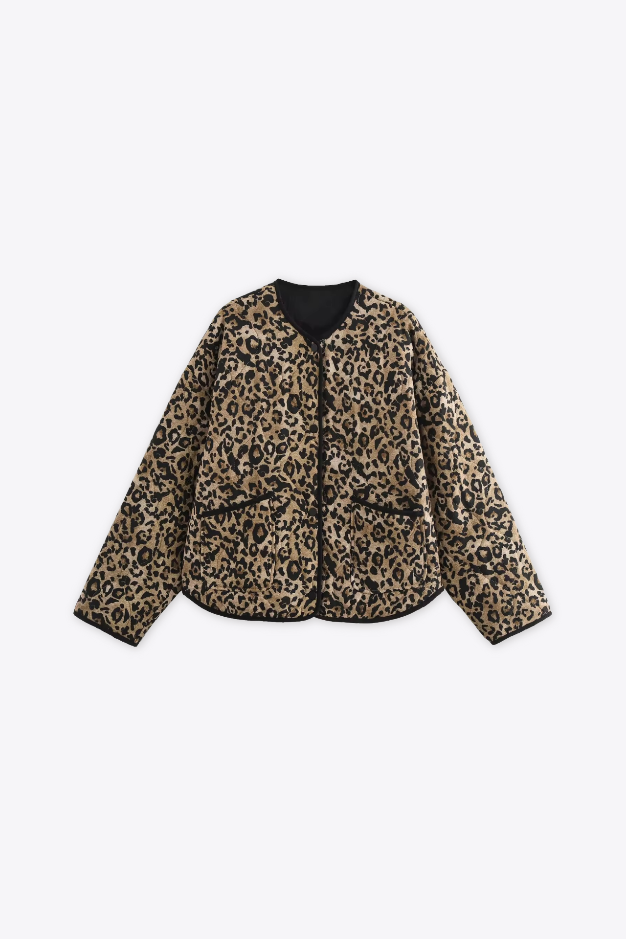 Piumino leopardato • Donna