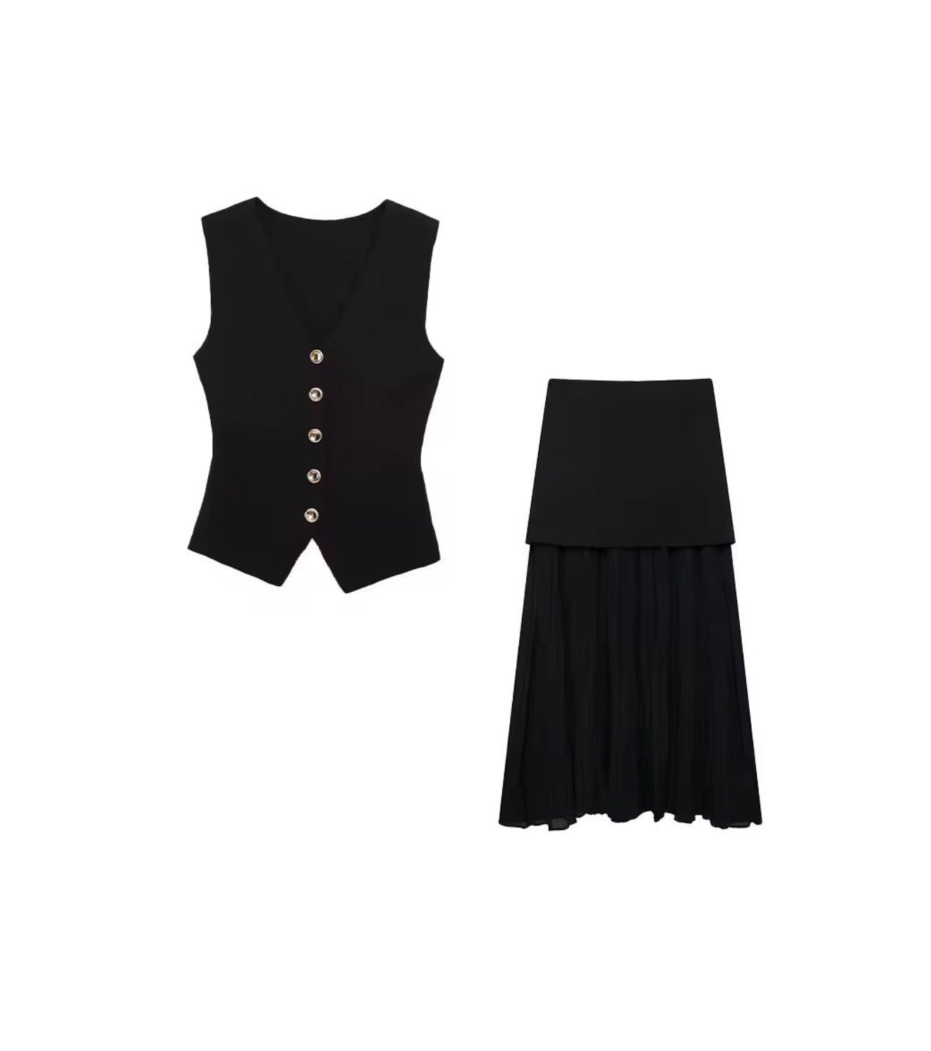 ENSEMBLE JUPE ET HAUT