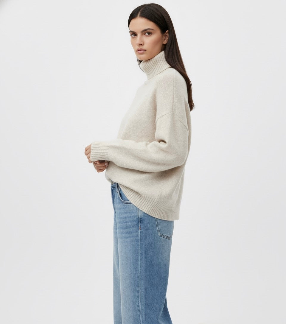 PULL COL ROULE RELAX