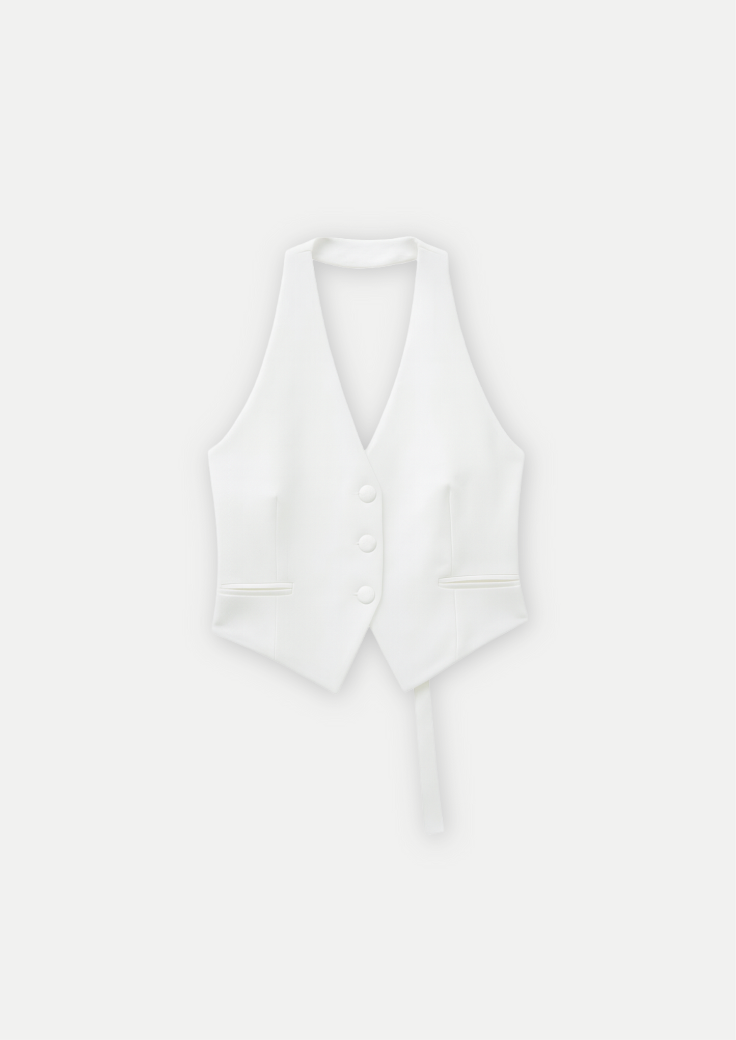 GILET AJUSTÉ AVEC DÉCOLLETÉ PLONGEANT