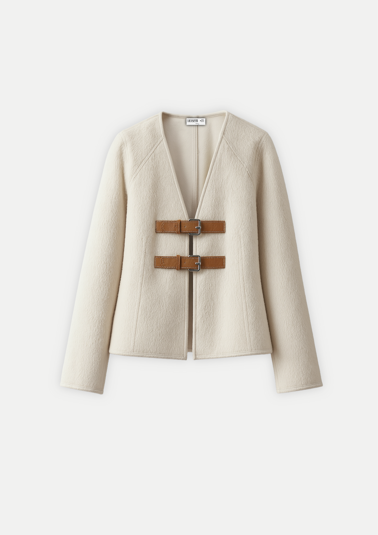 VESTE À COL ROND