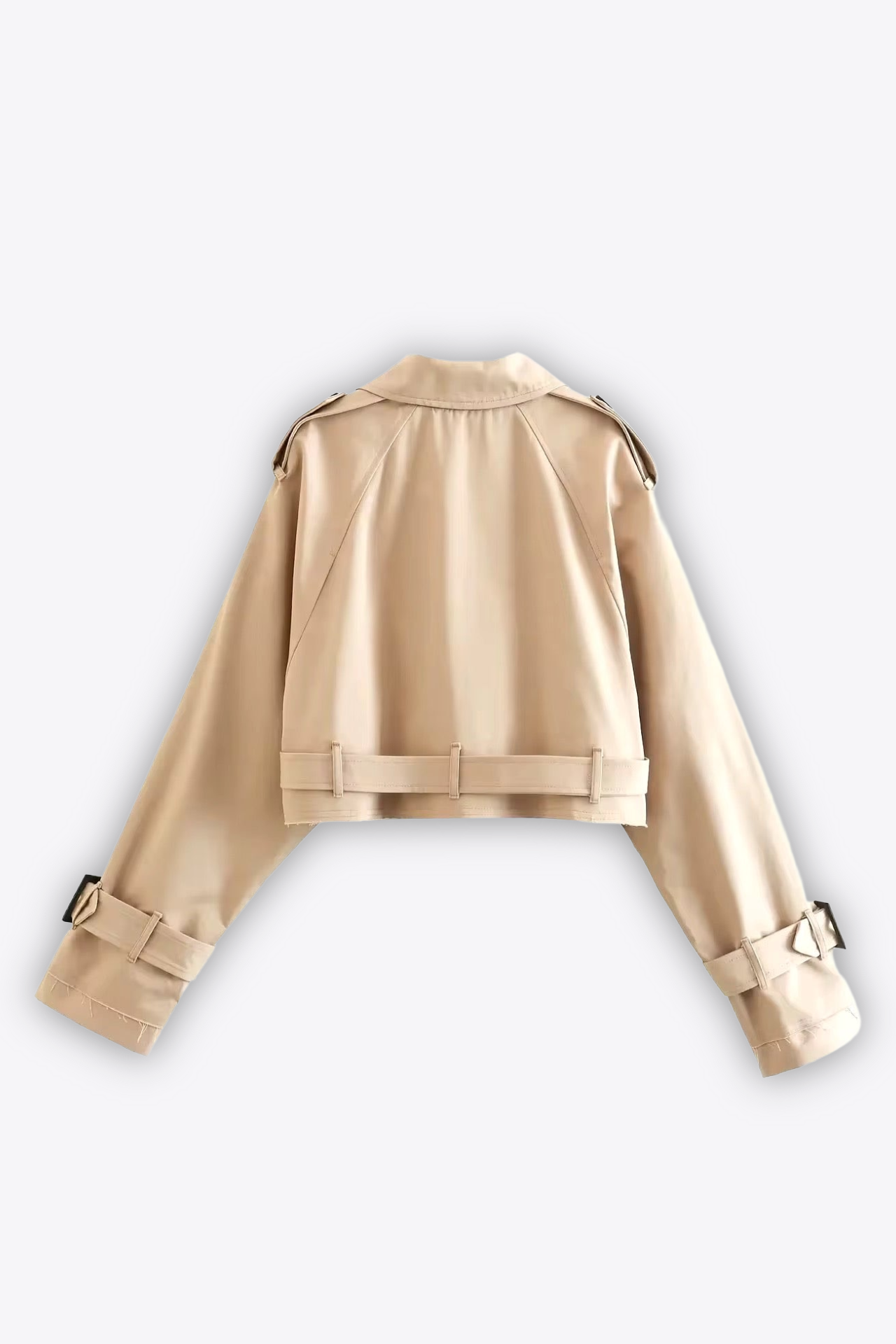 TRENCH-COAT COURT CROISÉ