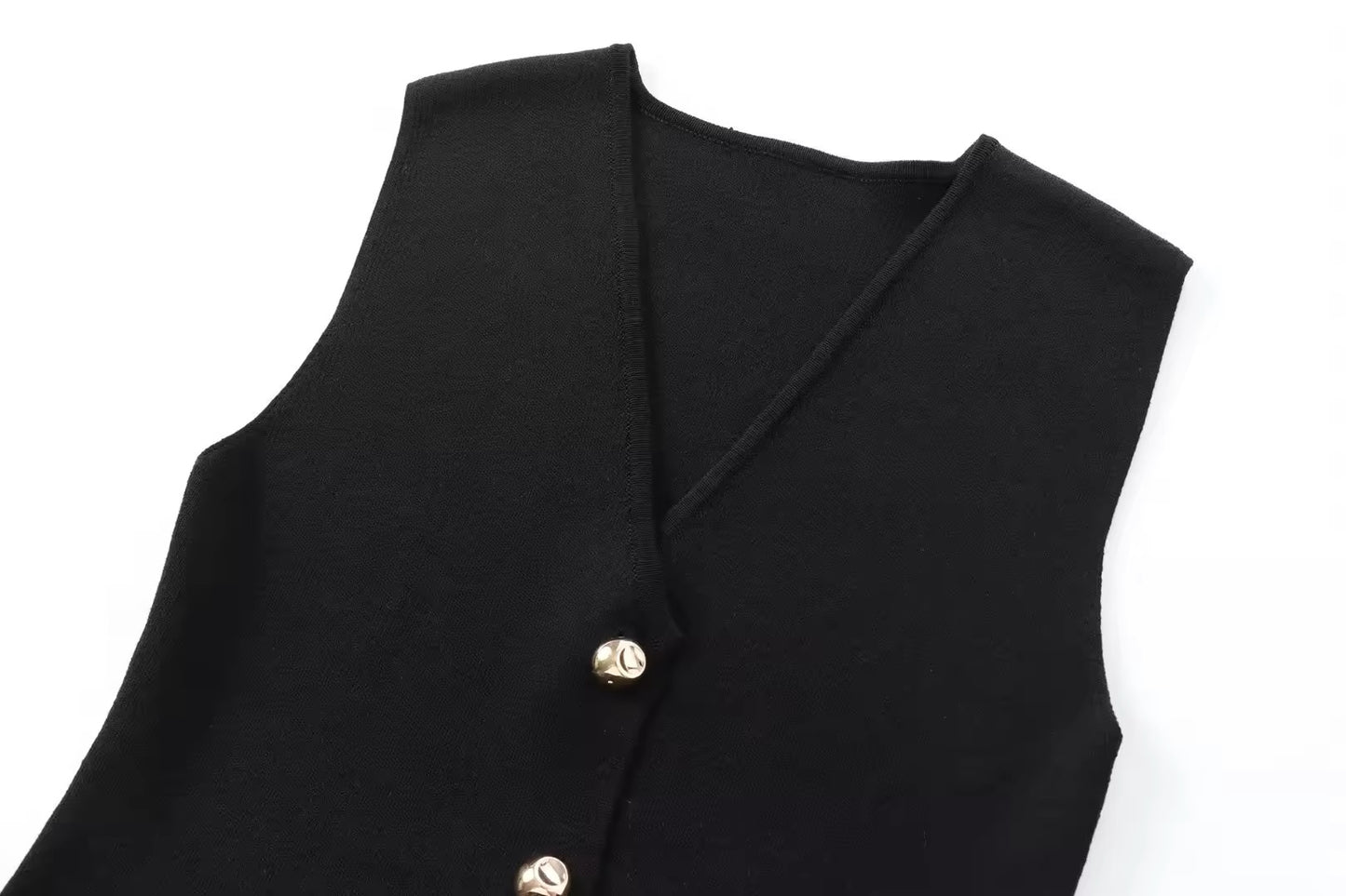 GILET SANS MANCHE EN TRICOT