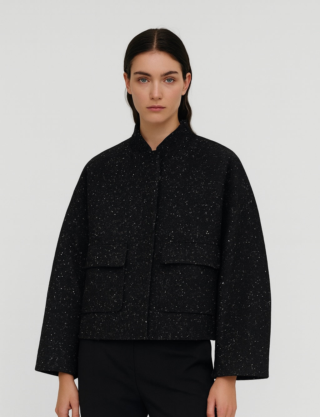 Embroidered sequined jacket - Women