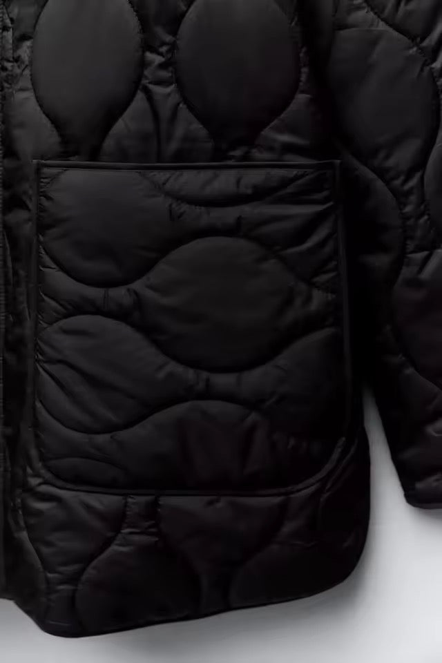 Cappotto lungo trapuntato • Donna