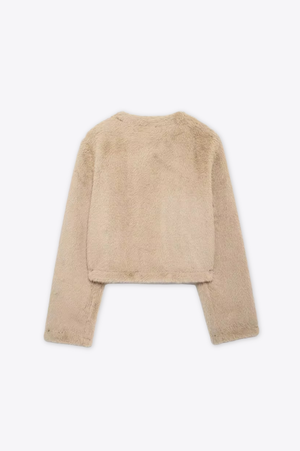 Giacca effetto pelliccia • Donna