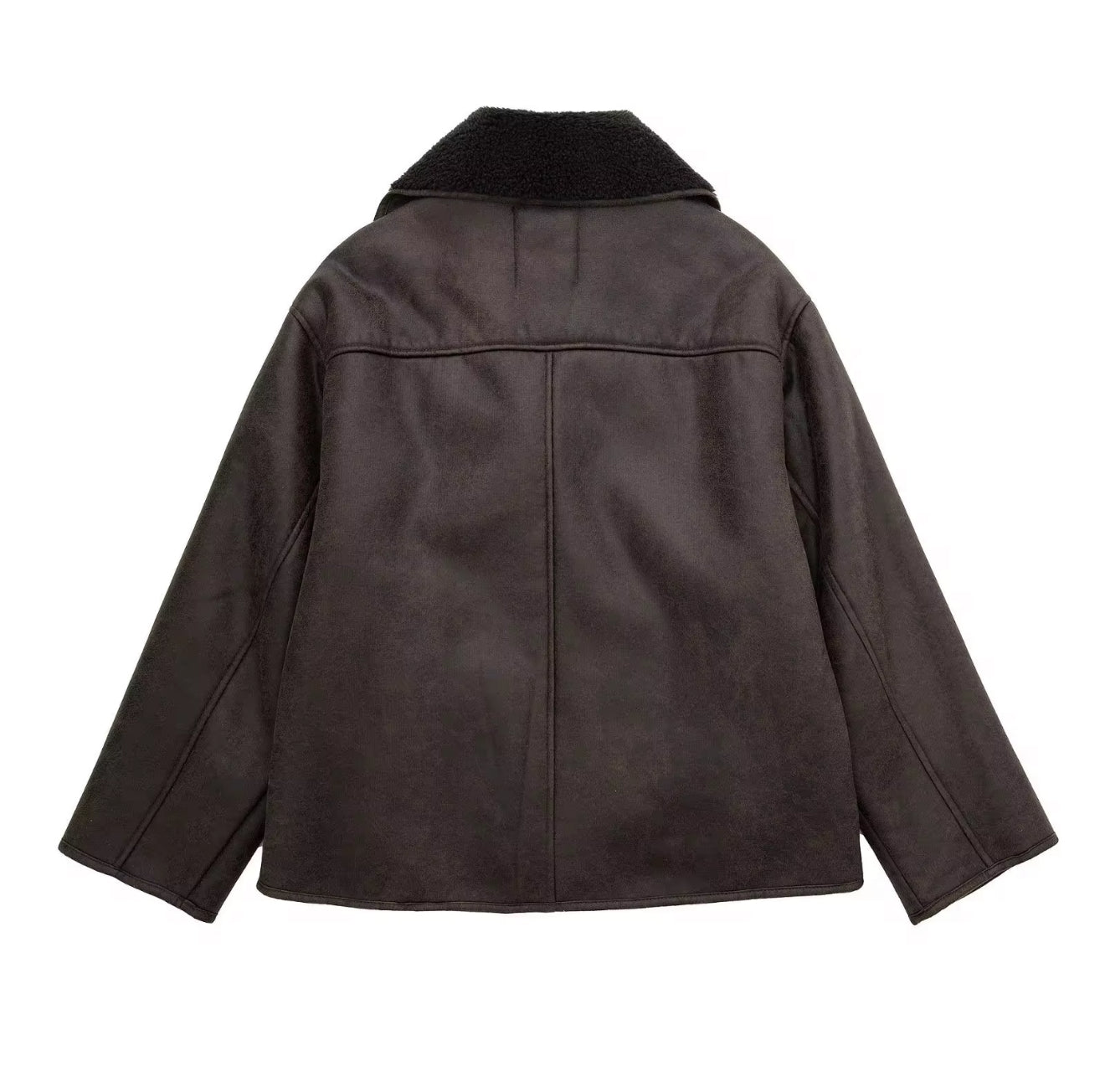 VESTE VINTAGE EN CUIR PU