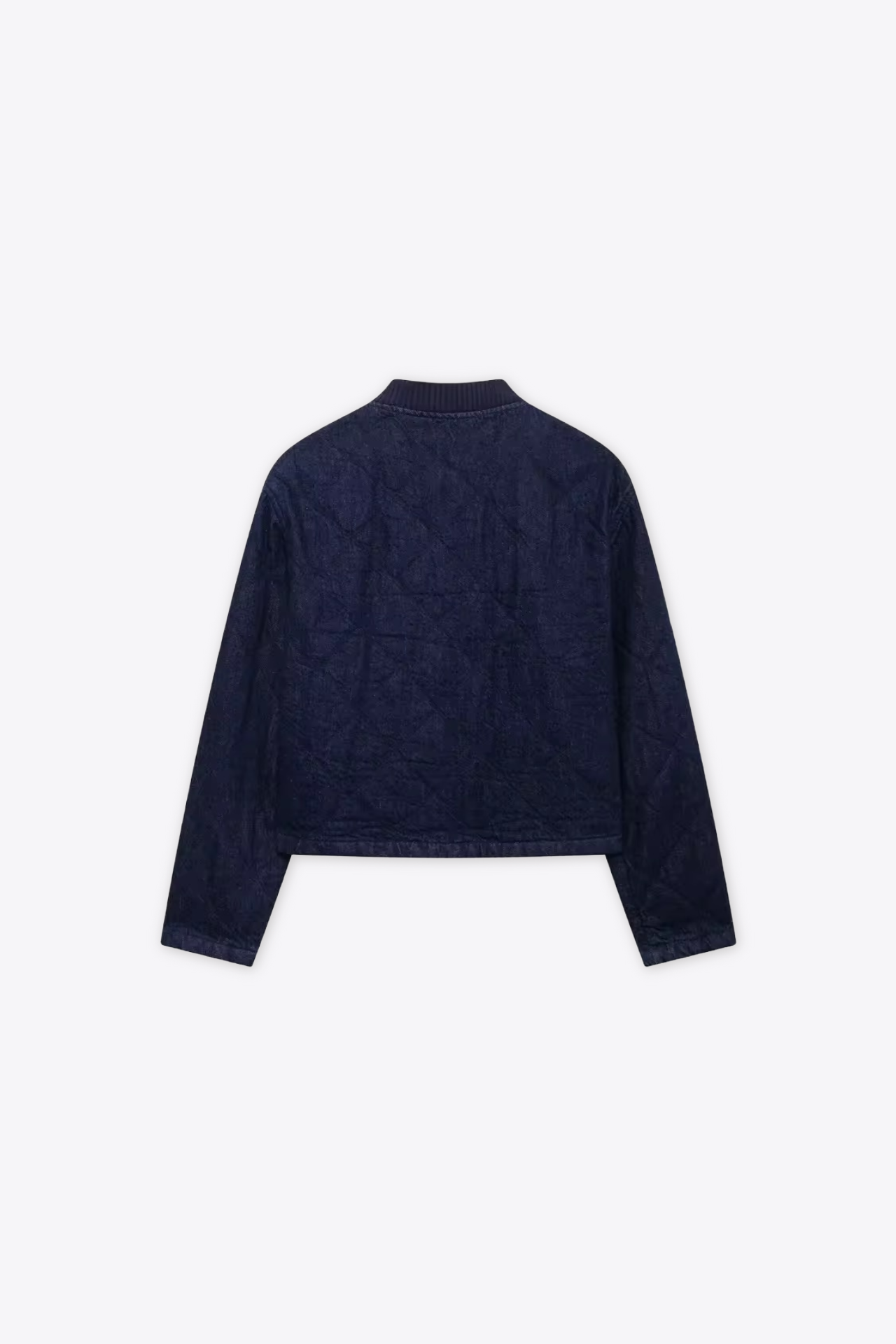 GIACCA CORTA IN DENIM TRAPUNTATA