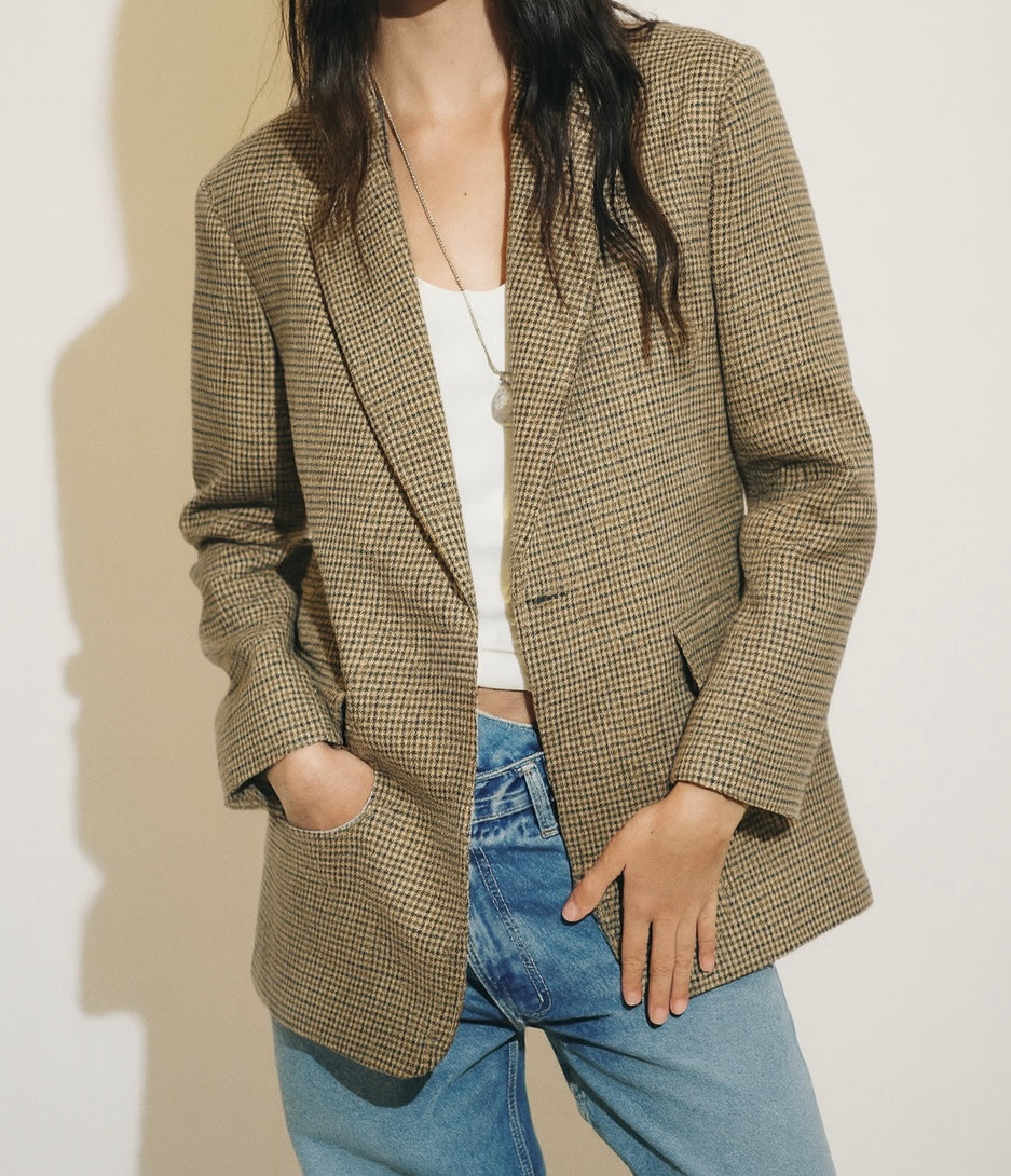 Blazer a quadri • Donna
