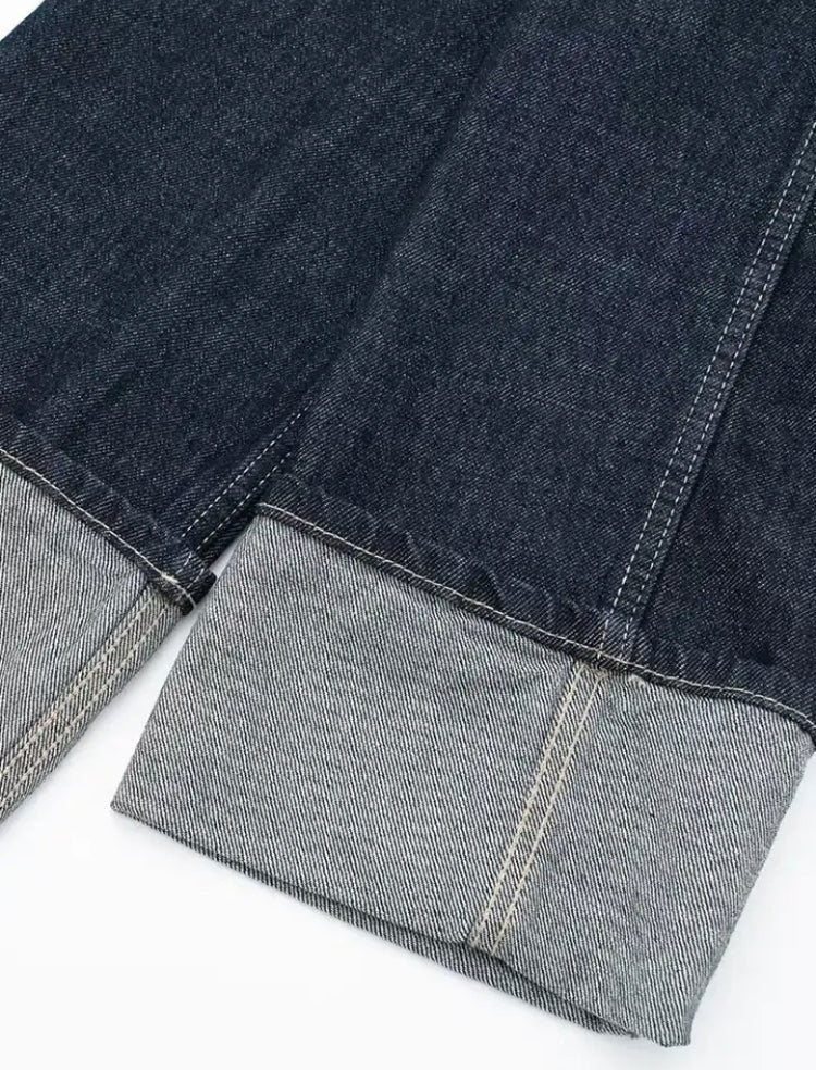 VESTE COURTE EN DENIM STRUCTURÉ