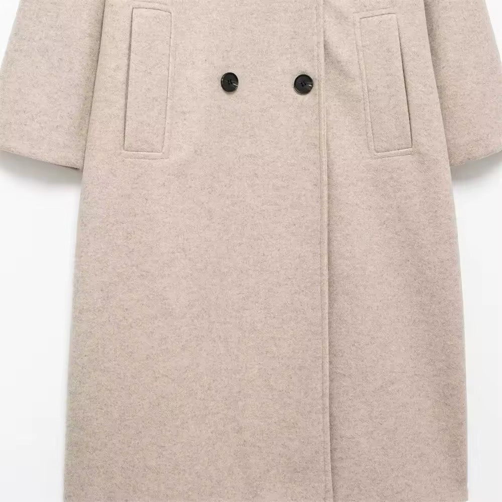 CAPPOTTO LUNGO EFFETTO LANA