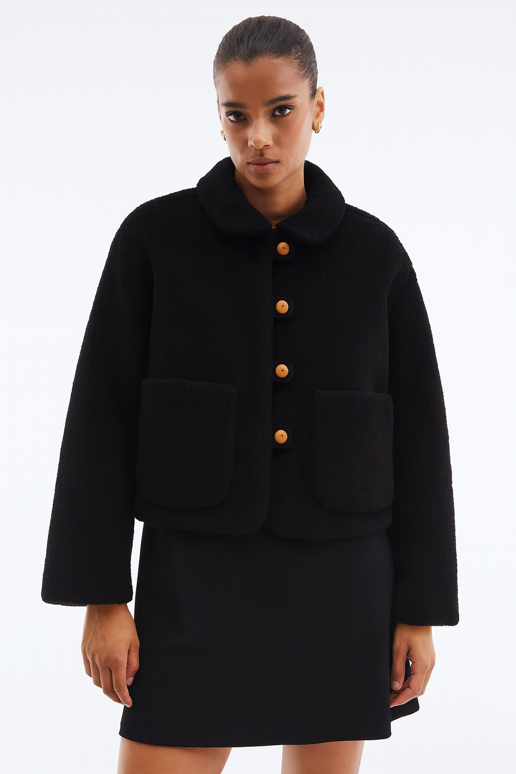 Wool effect jacket • Women