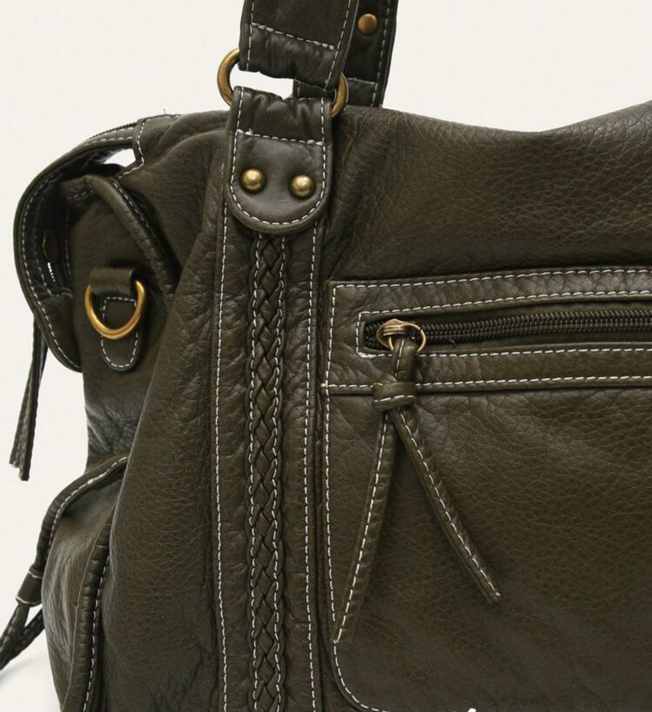 Sac à main en cuir PU MOSS