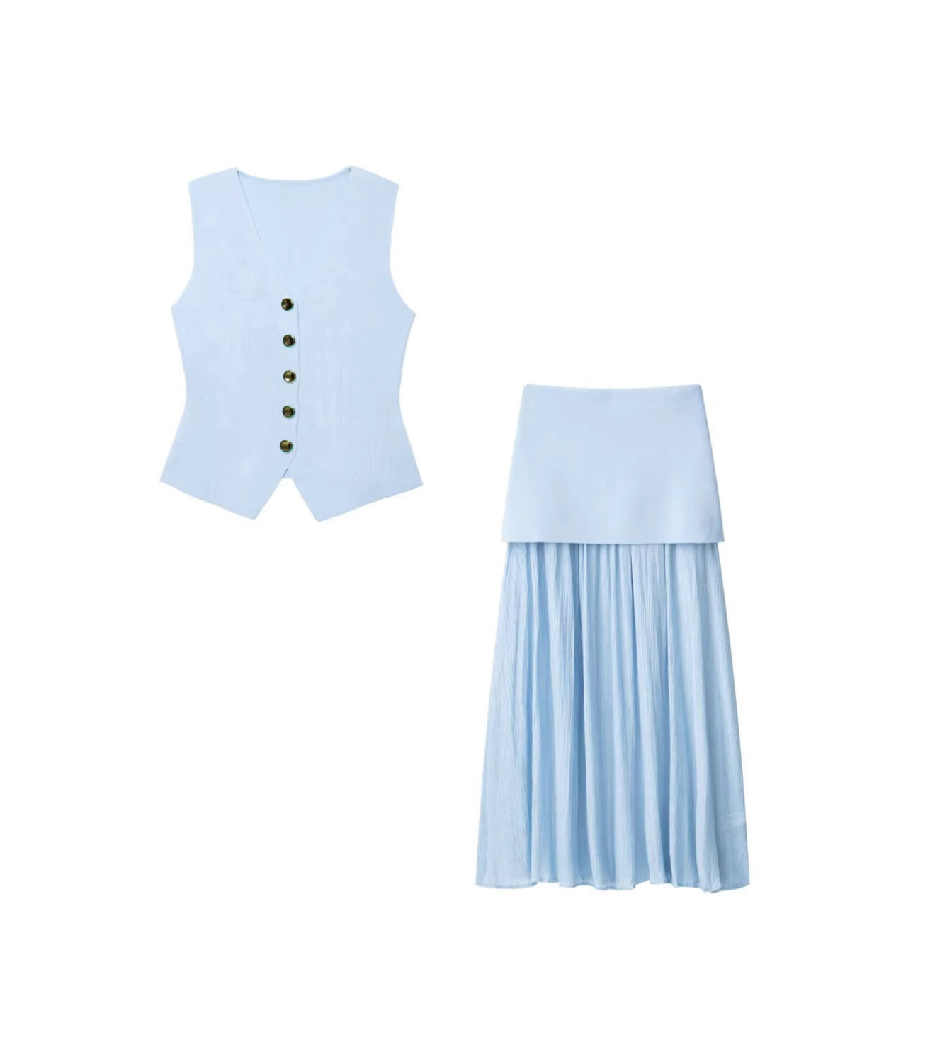 ENSEMBLE JUPE ET HAUT