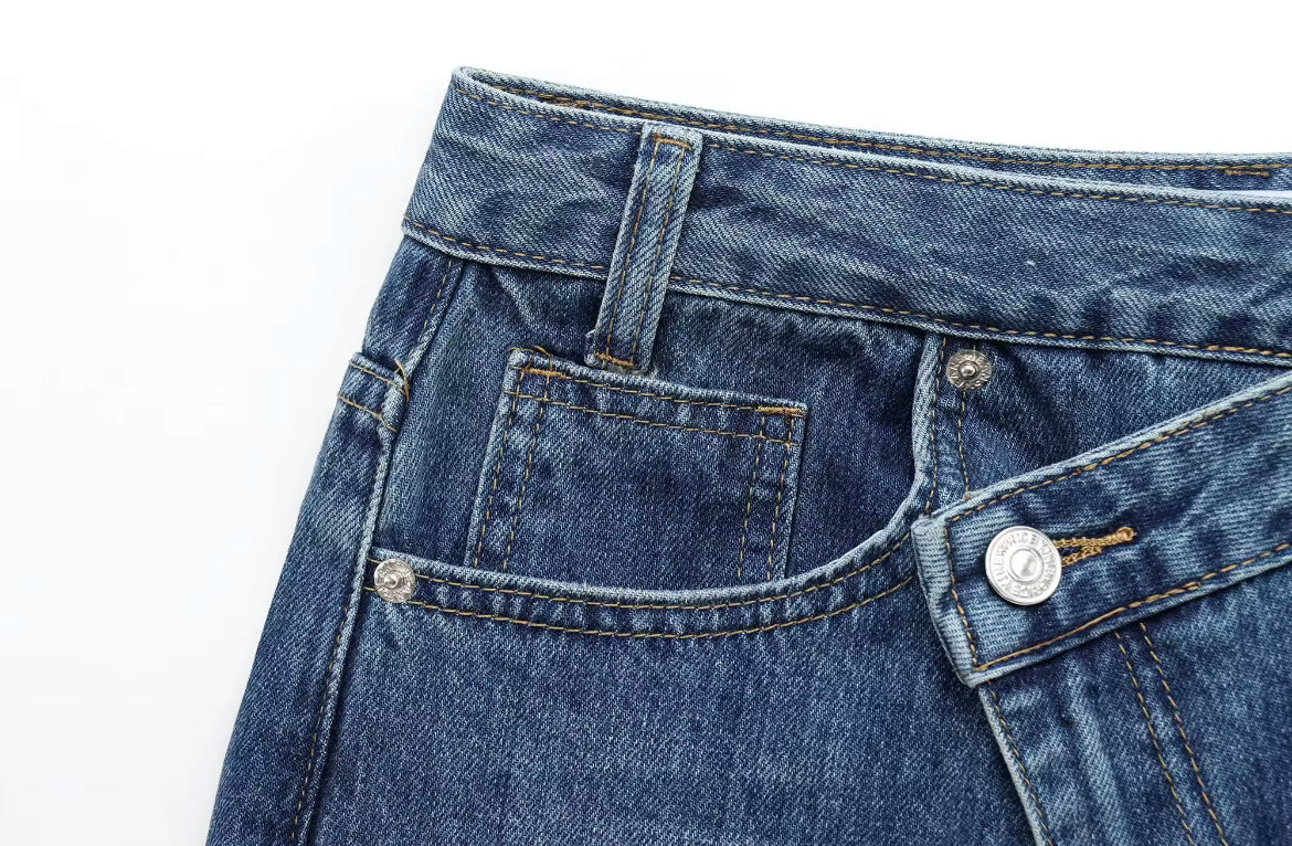 PANTALONI CON CINTURA INCROCIATA