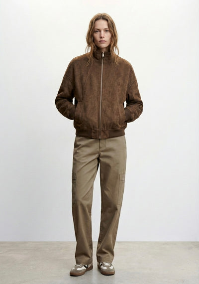 BLOUSON ZIPPÉ À BORD-CÔTE