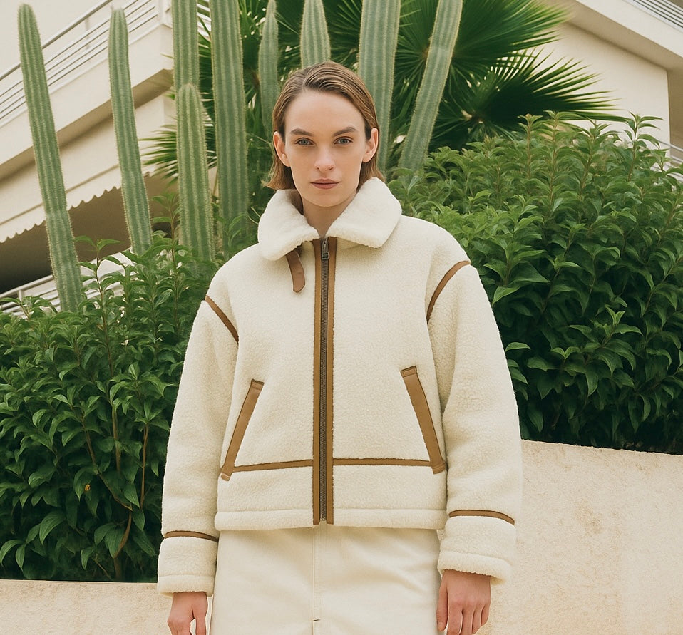 Wool effect coat • Women