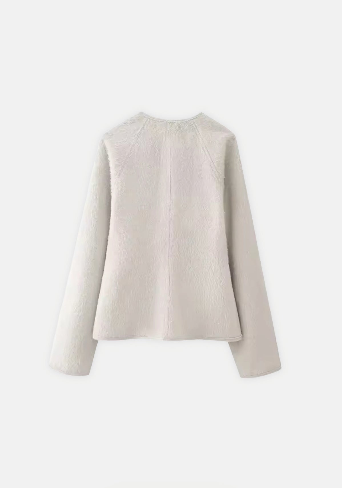 VESTE À COL ROND