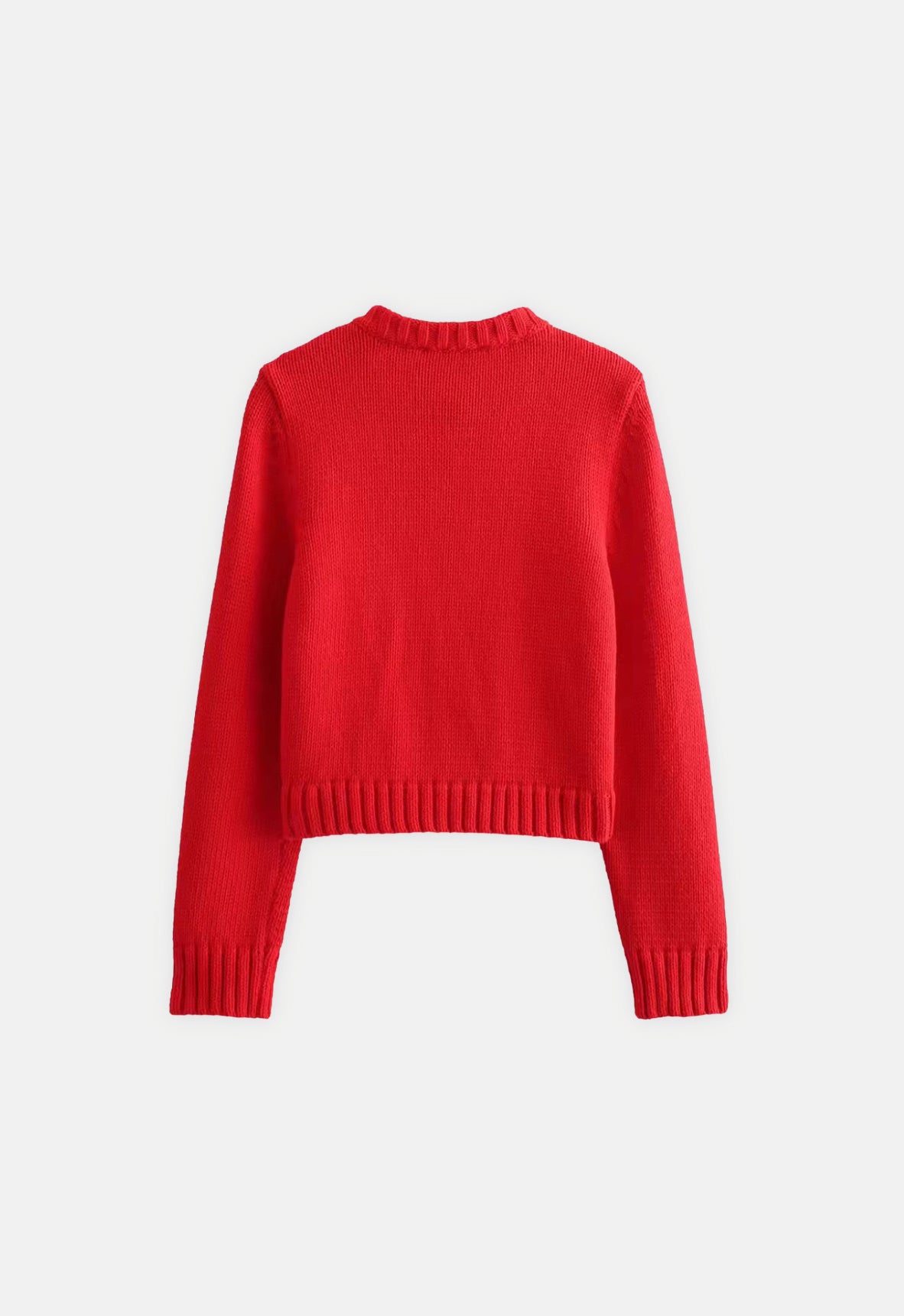 VESTE TRICOTÉE À BOUTON