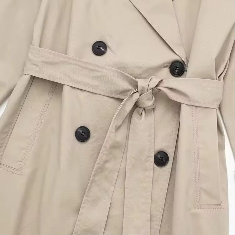 TRENCH LONG CLASSIQUE CEINTURÉ