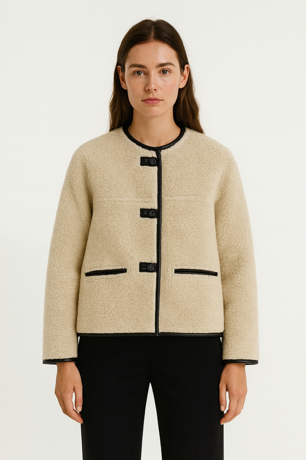 Wool effect jacket • Women
