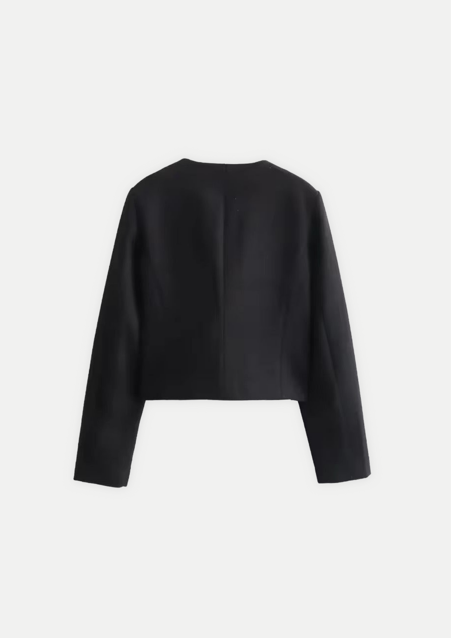 VESTE TAILLEUR ÉPURÉE À BOUTONS DORÉS