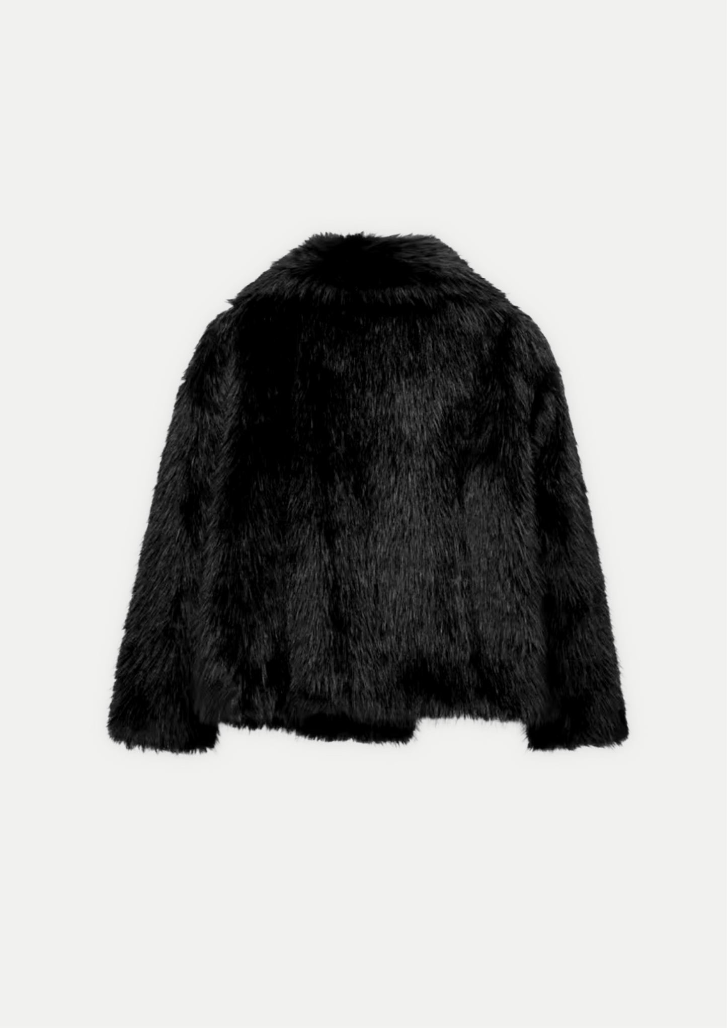 Cappotto in pelliccia sintetica