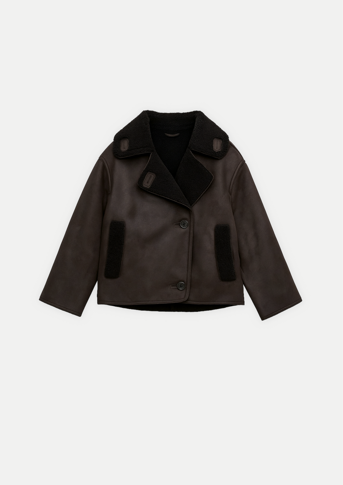 VESTE VINTAGE EN CUIR PU
