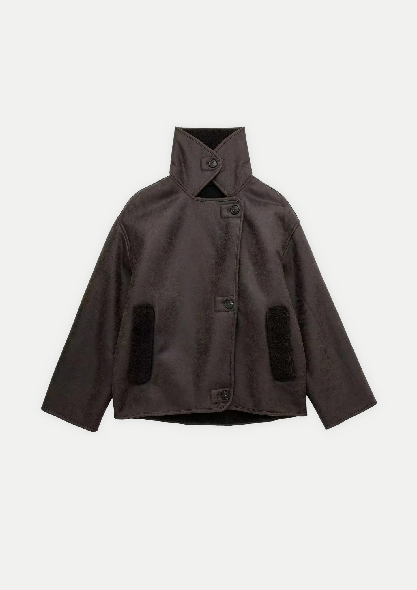 VESTE VINTAGE EN CUIR PU