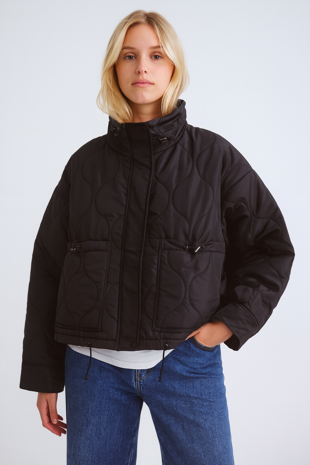 Turtleneck jacket • Women