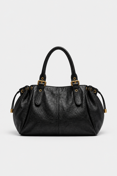 "BASSET" BAG IN ITALIAN GRAINED LEATHER