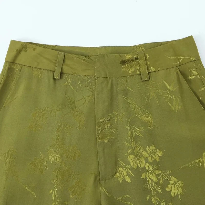 ENSEMBLE BLAZER TAILLEUR À CEINTURE NOUÉE