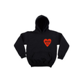 SWEAT À CAPUCHE AVEC IMPRIMÉ COEUR