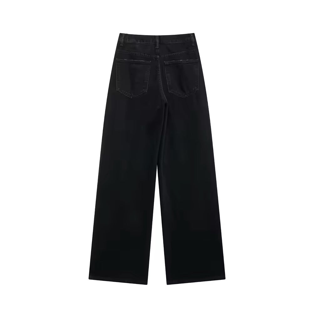 PANTALON À CEINTURE CROISÉE