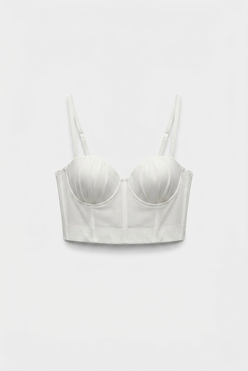TOP CORSET EN TULLE