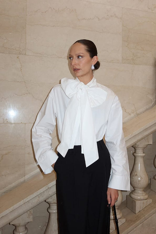 Chemise à nœud • Femme
