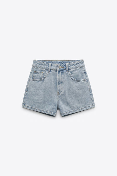 SHORT DENIM DROIT