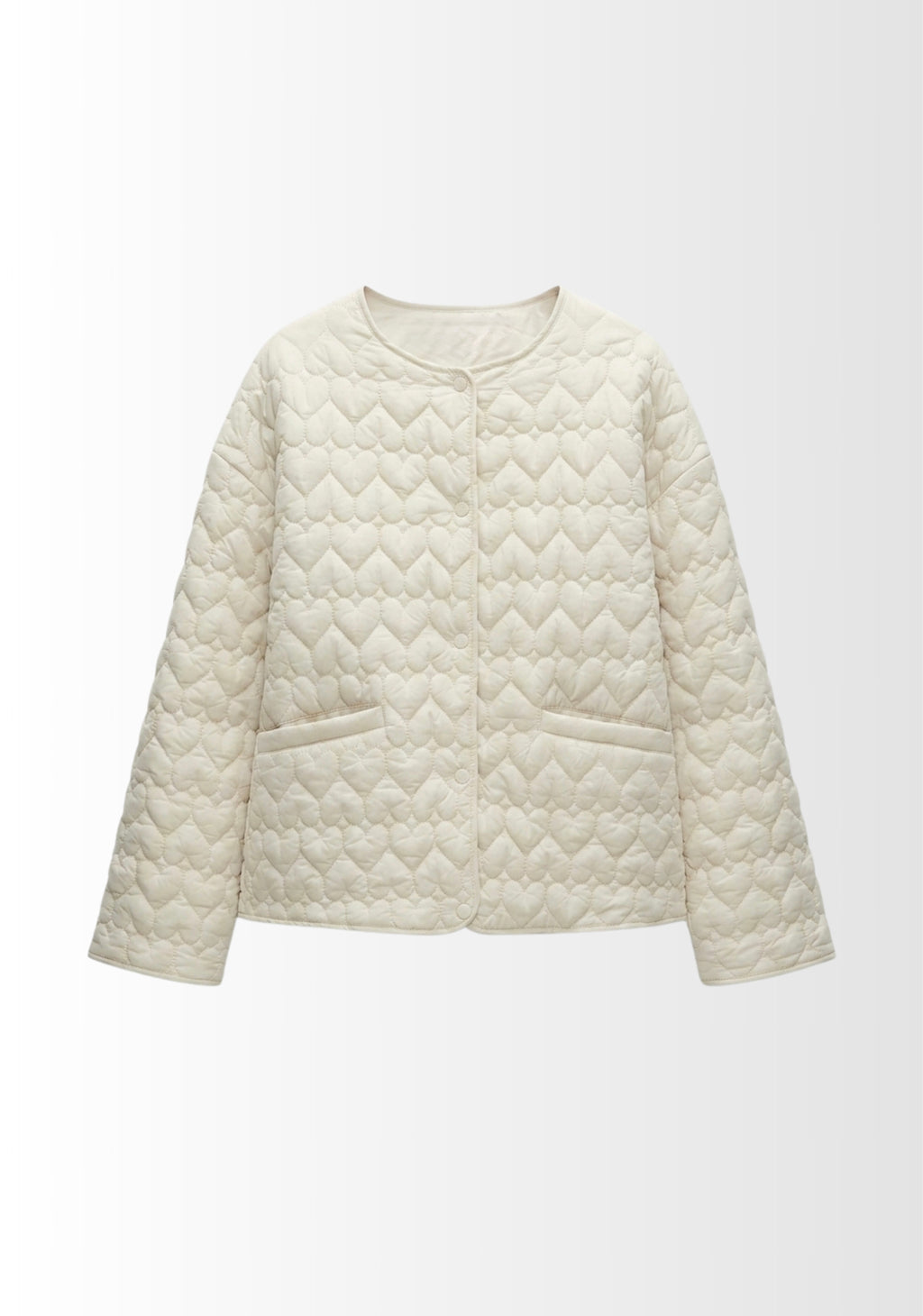 VESTE MATELASSÉE À BOUTONS PRESSION