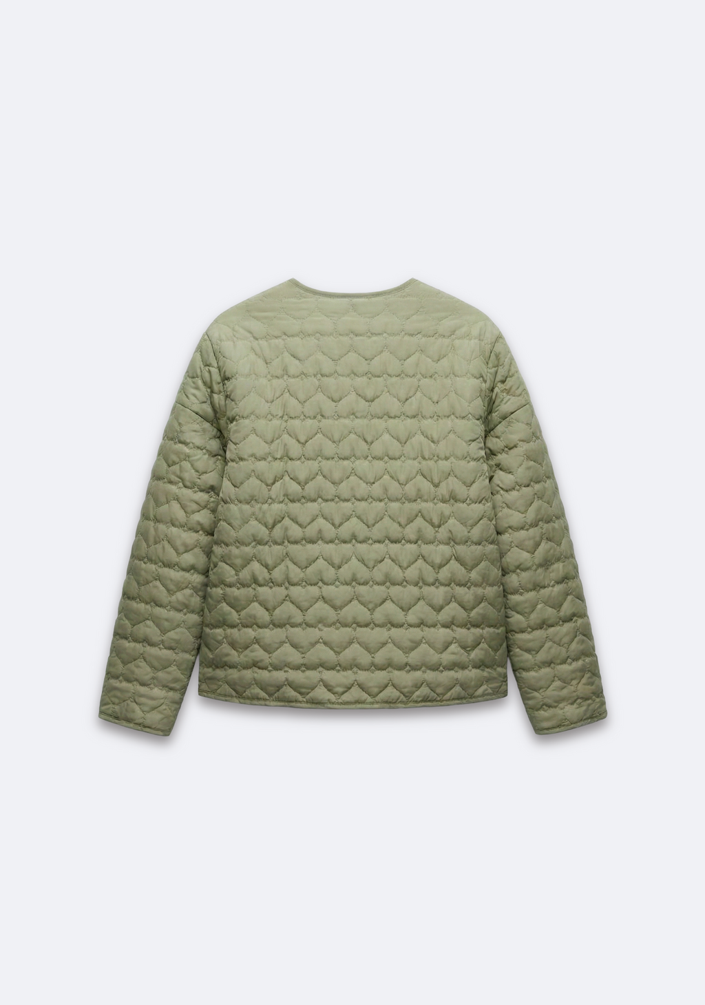 VESTE MATELASSÉE À COL ROND