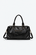 SAC À MAIN CABAS CUIR PU TRESSÉ