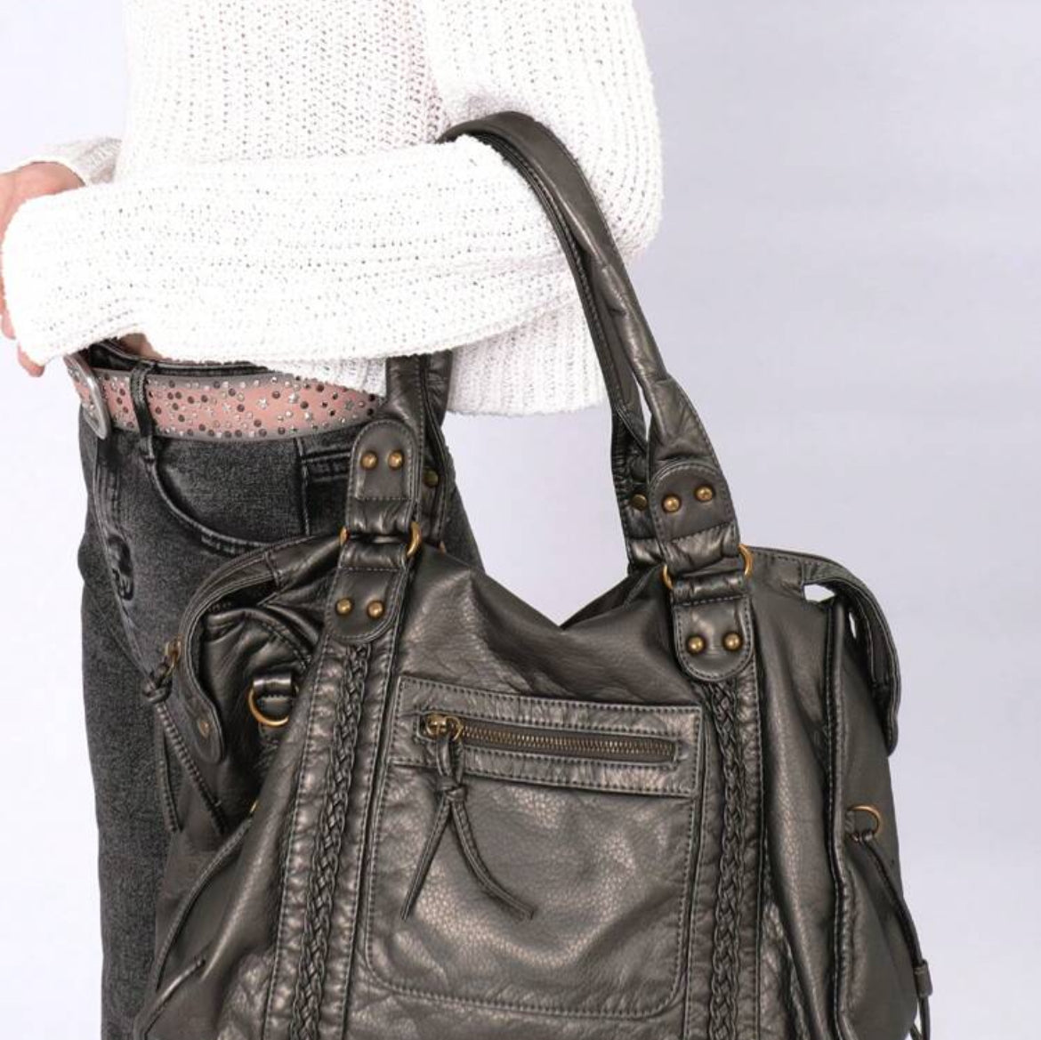 SAC À MAIN POUR LES COURS EN CUIR PU