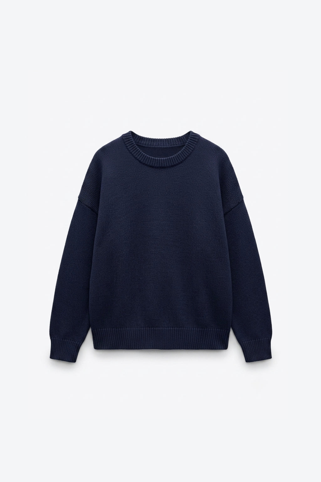 PULL OVERSIZE À COL ROND