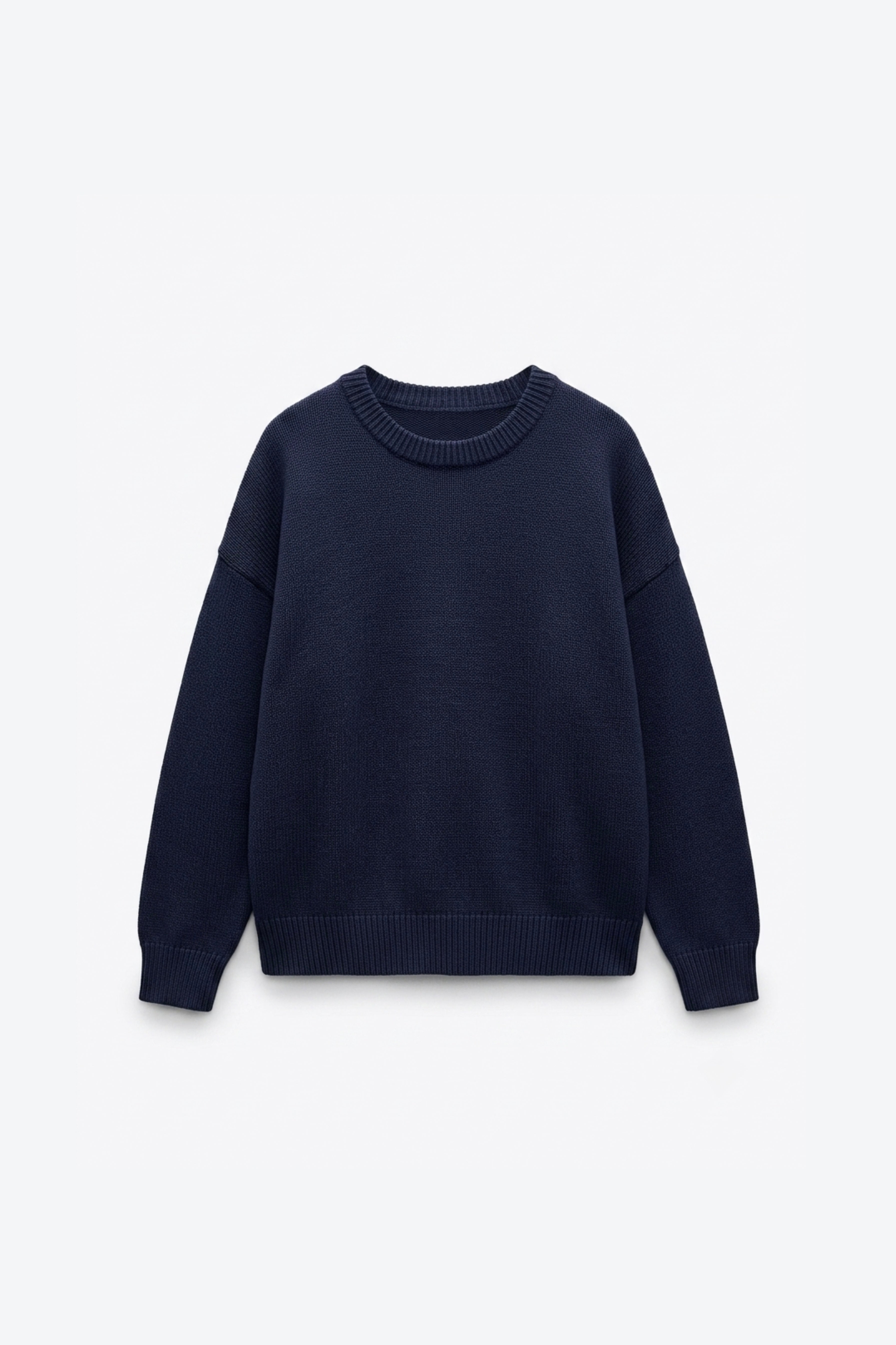 PULL OVERSIZE À COL ROND