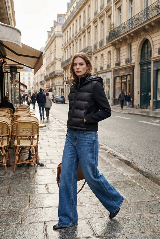 DOUDOUNE COURTE À CAPUCHE