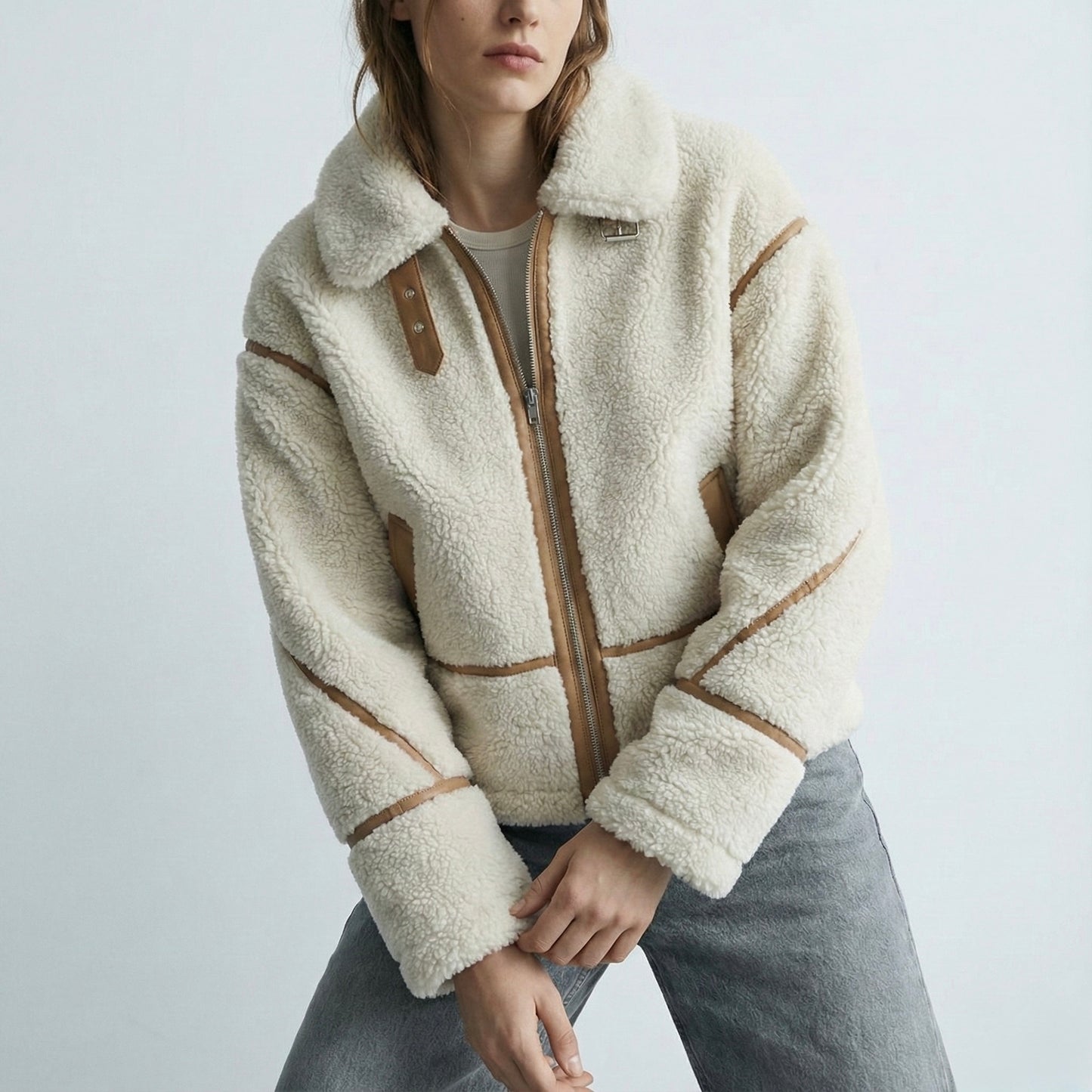 Cappotto effetto lana • Donna 