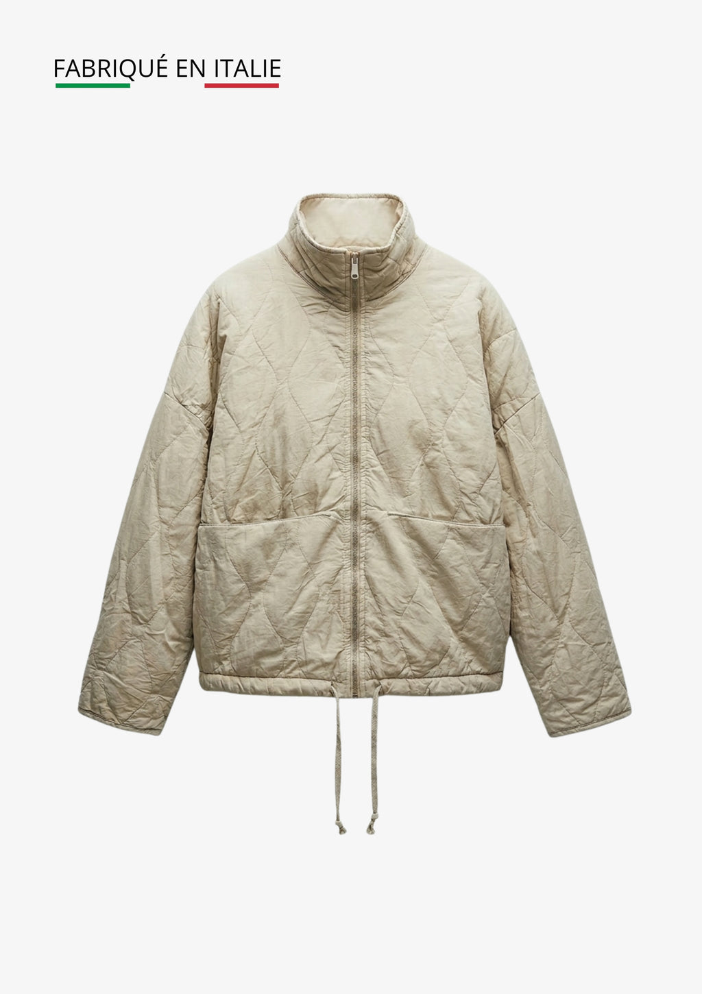 BLOUSON MATELASSÉ EN COTON