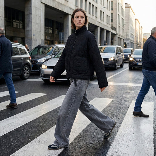 BLOUSON MATELASSÉ STRUCTURÉ