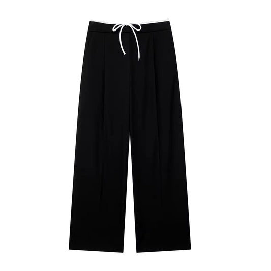 Pantalon à jambes larges • Femme